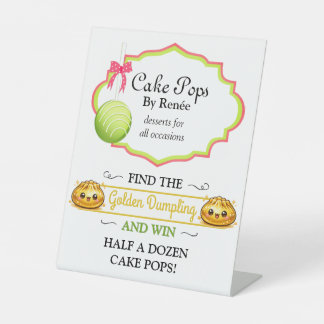 Expositor En L Panadería de Cake Pops Personalizados V4