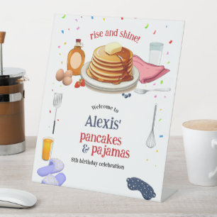 Expositor En L Pancakes and Pajamas Breakfast Fiesta
