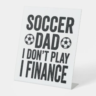Expositor En L Papá Fútbol No Juego Financio Camiseta Vintage_