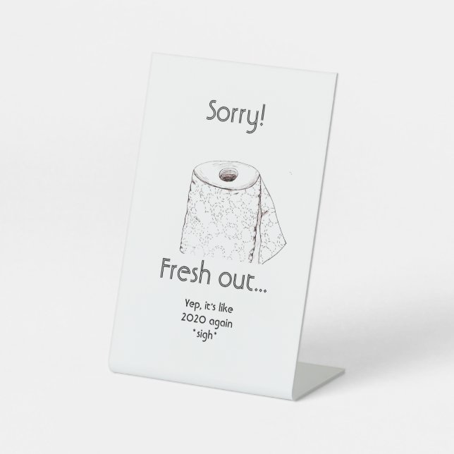 Expositor En L Papel higiénico recién salido (Anverso)