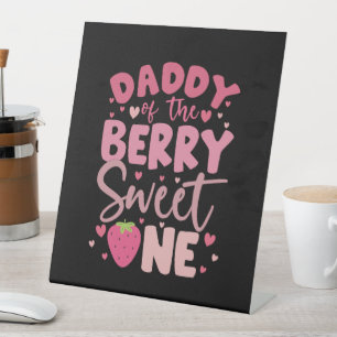 Expositor En L Papi de la fresa dulce cumpleaños