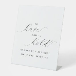 Expositor En L Para Tener Y Sostener En Funda, Tienes Boda Frío