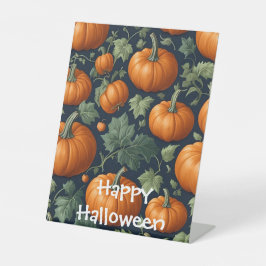 Expositor En L Parche de calabaza Leafy