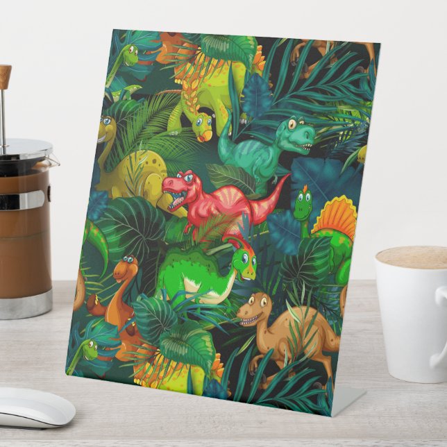 Expositor En L Parque Dinosaur (In Situ)