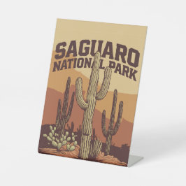 Expositor En L Parque nacional de Saguaro