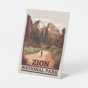 Expositor En L Parque nacional de Zion