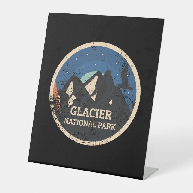 Expositor En L Parque nacional Glaciar (Anverso)