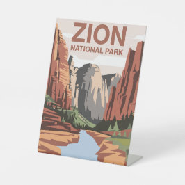 Expositor En L Parque nacional Zion Viajes Arte