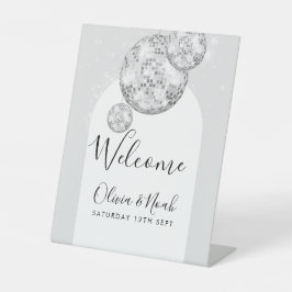 Expositor En L Partido de compromiso de bola disco