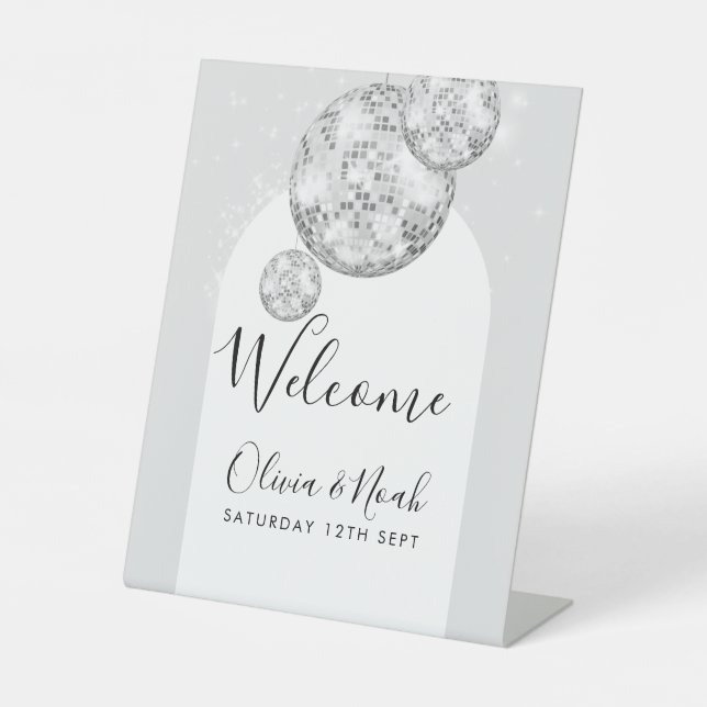 Expositor En L Partido de compromiso de bola disco (Anverso)