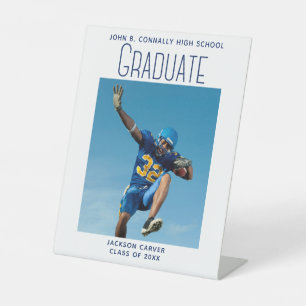 Expositor En L Partido de Graduación Deportiva de Foto Graduada c