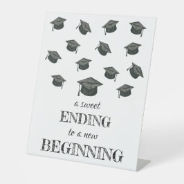 Expositor En L Partido de Graduación Rótulo Pedestal