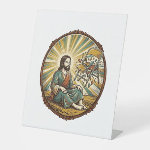 Expositor En L Partido de Silla Plegable Rota de Jesús Falta Torp