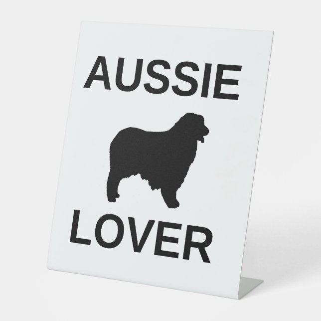 Expositor En L pastor australiano aussie lover (Anverso)