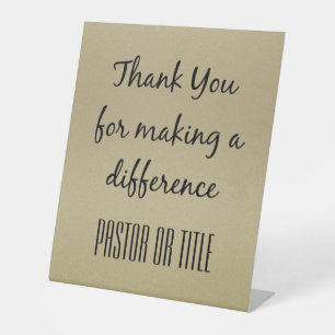 Expositor En L Pastor Haz La Diferencia Gracias