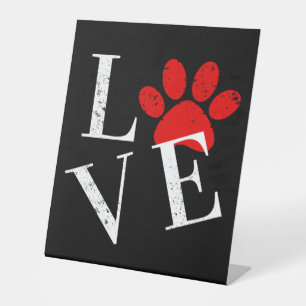 EXPOSITOR EN L PATAS DE PERRO AMOR MODERNO  