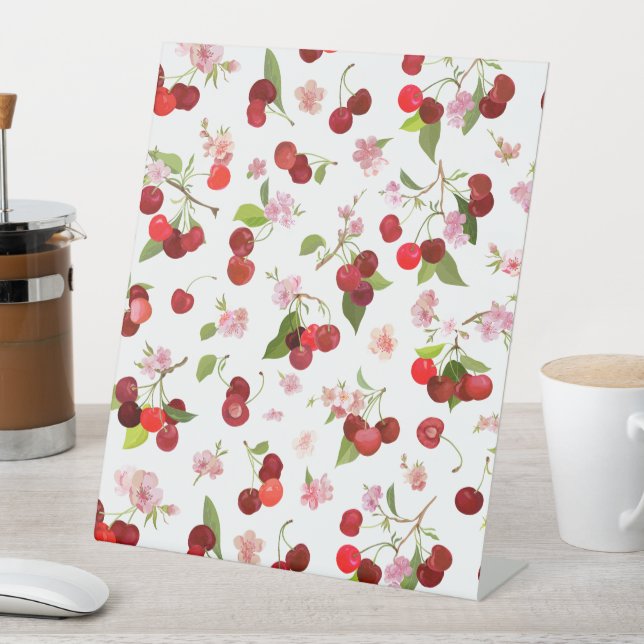 Expositor En L Patrón de Cereza 1 (In Situ)