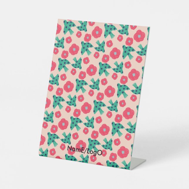 Expositor En L Pattern_8_camellia y bird_2 (Anverso)