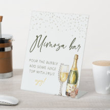 Pearls y Prosecco Mimosa Bar Bridal Shower