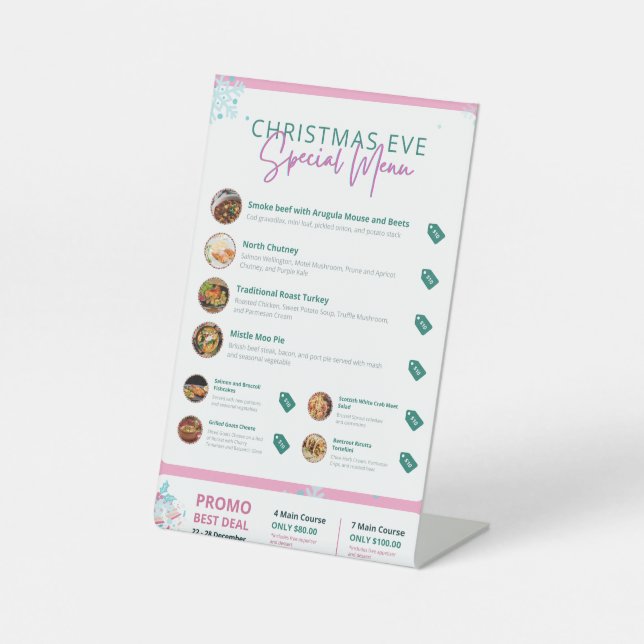 Expositor En L Pedestal Sign (Anverso)