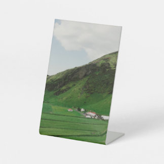 Expositor En L Pedestal Sign