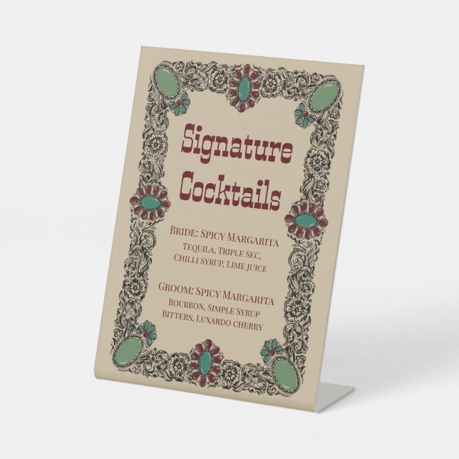 Expositor En L Pedestal Sign (Anverso)