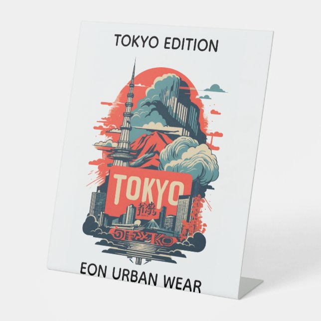 Expositor En L Pedestal Sign (Anverso)