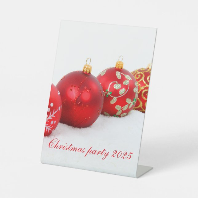 Expositor En L Pedestal sign (Anverso)