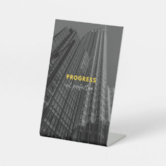 Expositor En L Pedestal Sign