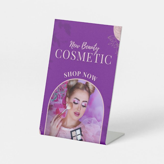 Expositor En L Pedestal Sign (Anverso)