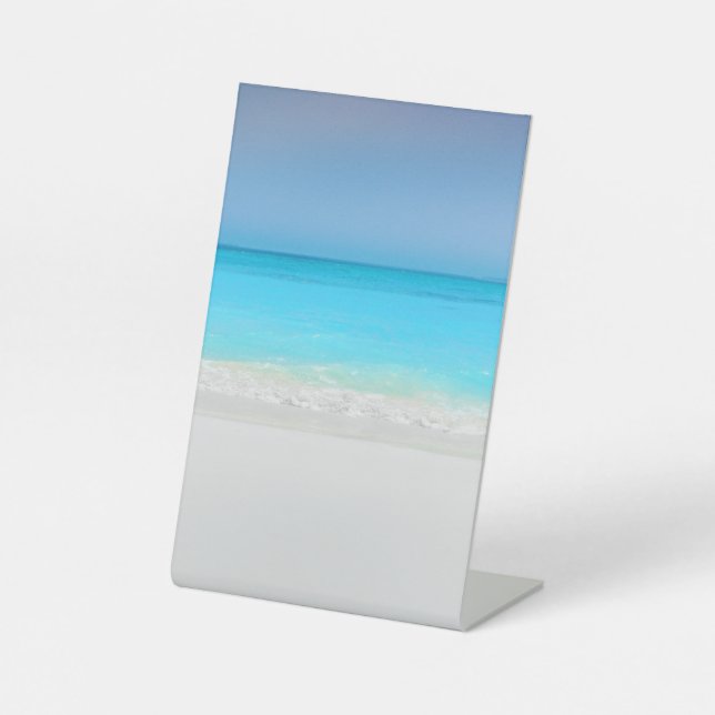 Expositor En L Pedestal Sign (Anverso)