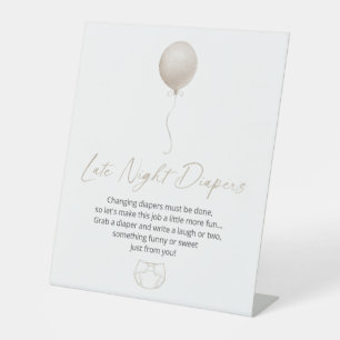 Expositor En L Pekín Balloon Diapers nocturnos
