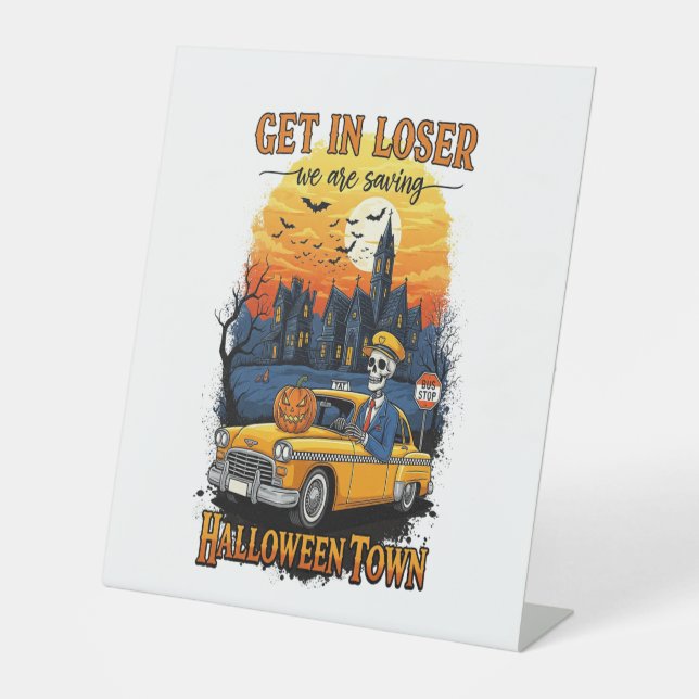 Expositor En L Película de Halloween de época (Anverso)