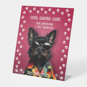 Expositor En L Peluquería Canina