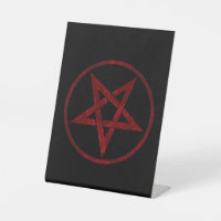 Pentagram del diablo Rojo