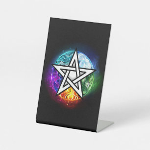 Expositor En L Pentagrama de Wiccan