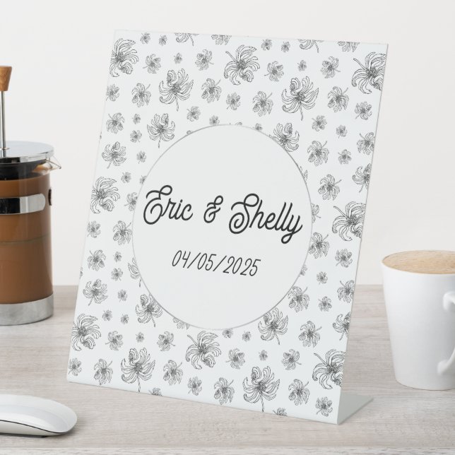 Expositor En L peonías gráficas. (In Situ)