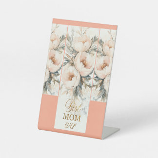 Expositor En L Peonies de estilo de pintura de aceite texturizado