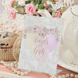 Expositor En L Peony Bouquet Bridal Shower Pedestal Rótulo