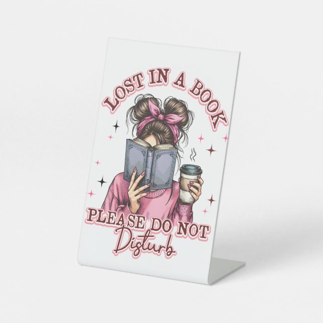 Expositor En L Perdido en un libro... (Anverso)