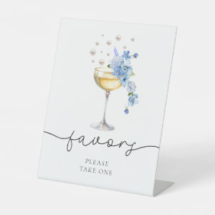 Expositor En L Perlas florales y favoritas de la ducha de novia d