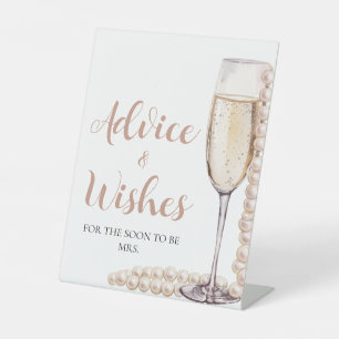 Expositor En L Perlas rosadas, consejos y deseos de Prosecco Rótu