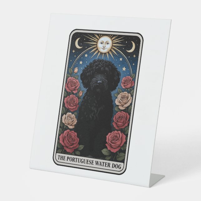 Expositor En L Perro acuático portugués (Anverso)