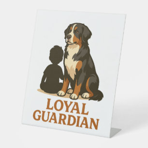 Expositor En L Perro de montaña bernés Guardián leal de la famili