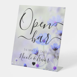 Expositor En L Personaliza: Flores de brillo índigo para barra ab