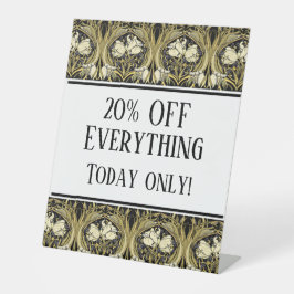 Expositor En L Personalizable Art Nouveau Tulips