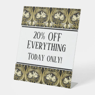 Expositor En L Personalizable Art Nouveau Tulips