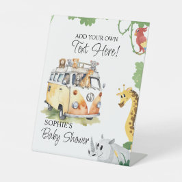 Expositor En L Personalizable de camioneta salvaje Safari Animal