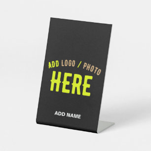 EXPOSITOR EN L PERSONALIZABLE MODERNO ESTILO NEGRO VERIFICADO MAR