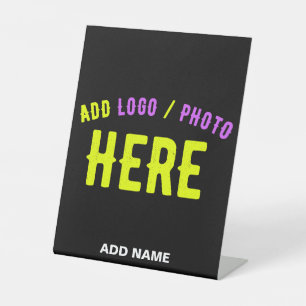 EXPOSITOR EN L PERSONALIZABLE MODERNO ESTILO NEGRO VERIFICADO MAR